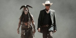 The Lone Ranger - Johnny Depp & Armie Hammer
